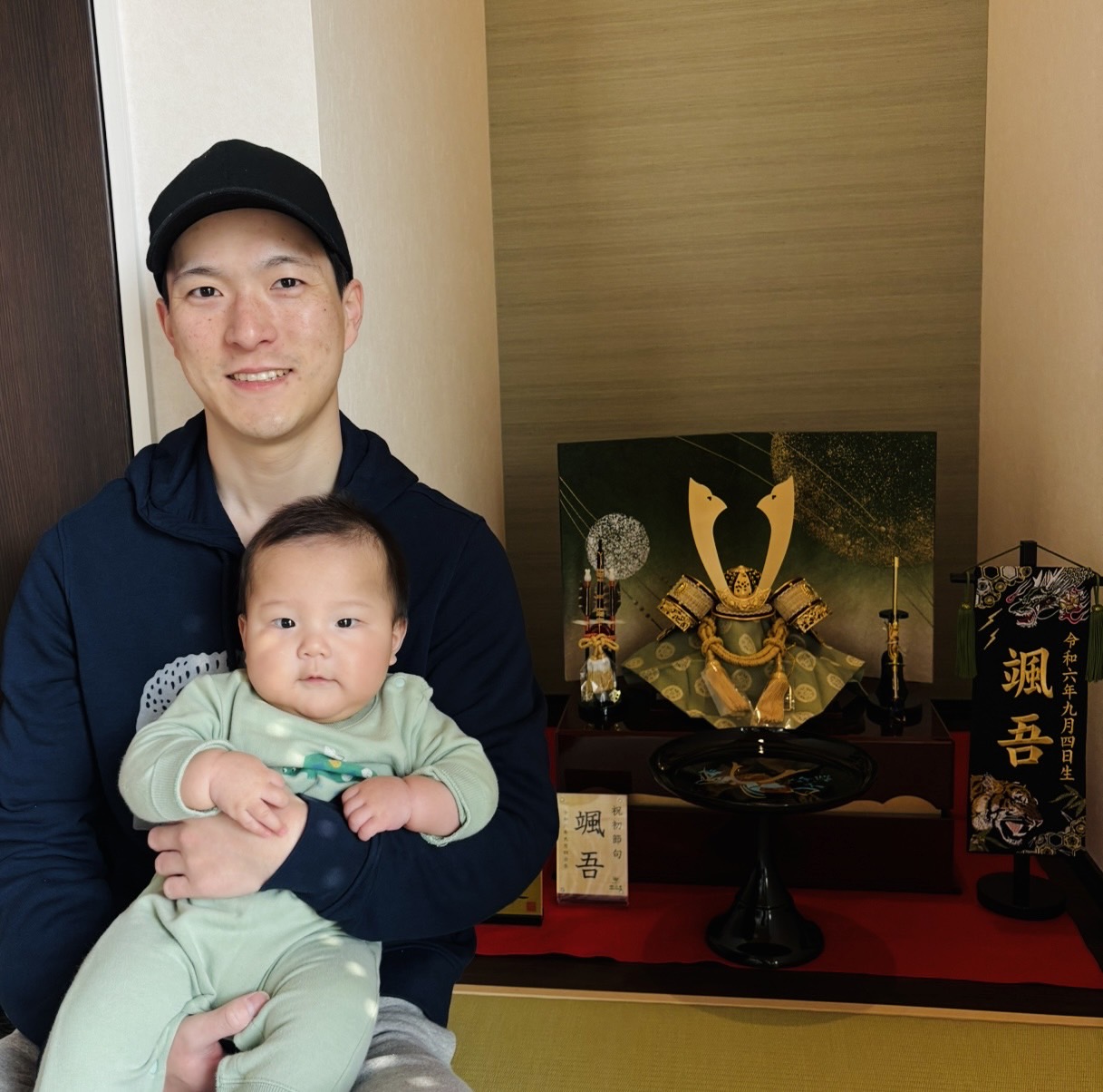 自分の雛人形や長女の雛人形も購入させていただきました（越前市　藤坂様）