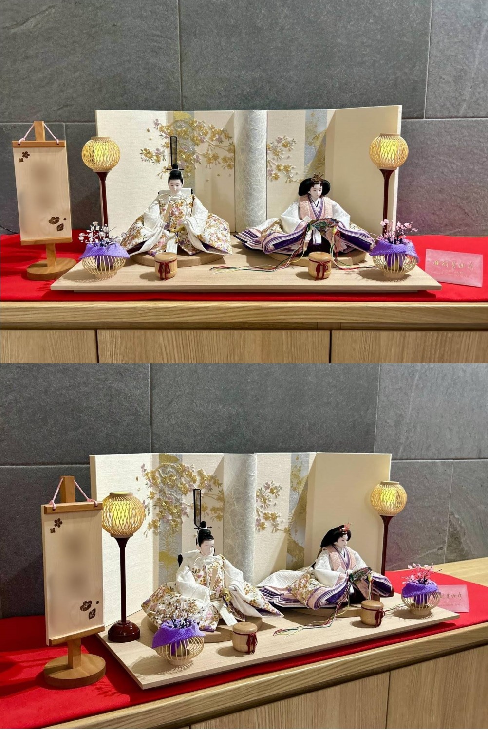 お着物も豪華で綺麗なお人形に出会うことができました!(坂井市 T様)